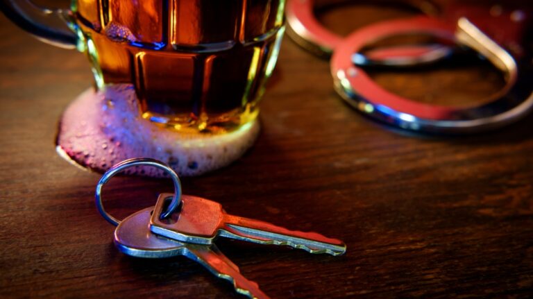 caught drunk driving